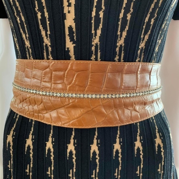 DE LONTI Genuine Leather Belt - Picture 2 of 8